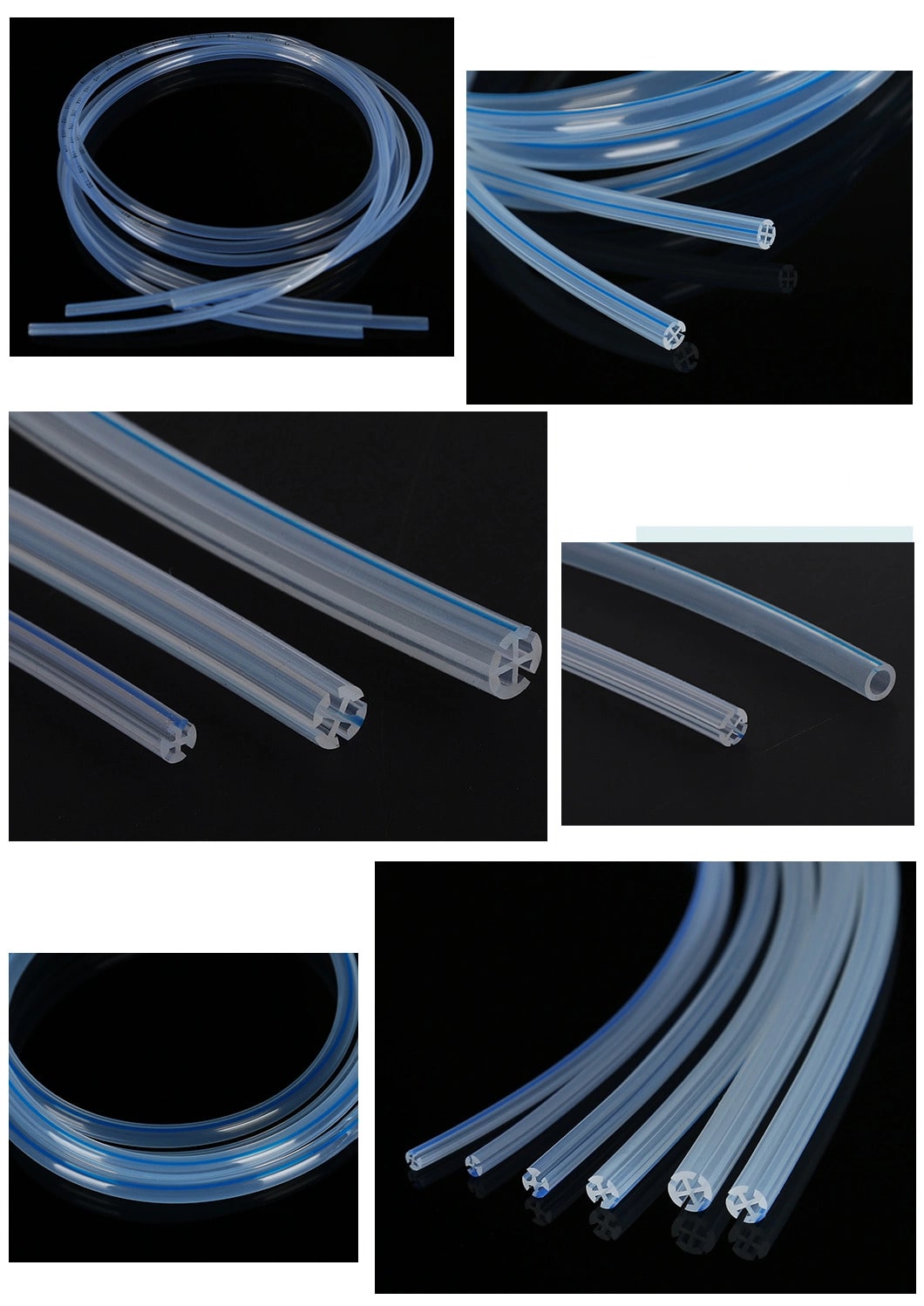 Medical Silicone Drainage Cross Tube